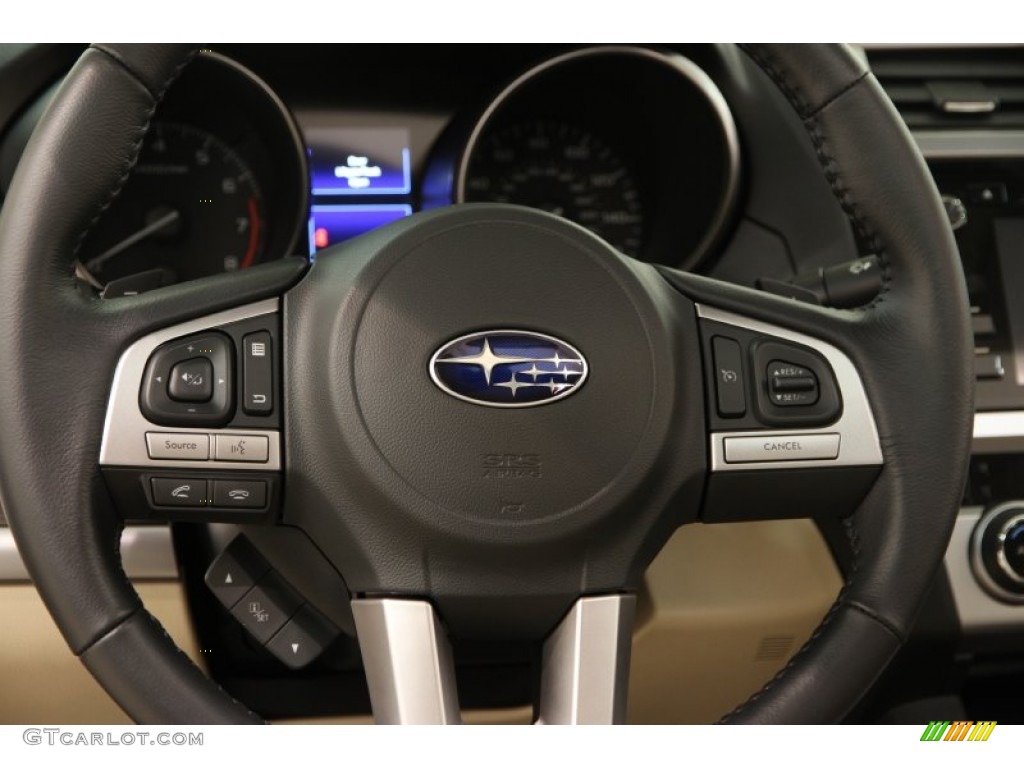 2015 Legacy 3.6R Limited - Twilight Blue Metallic / Warm Ivory photo #6