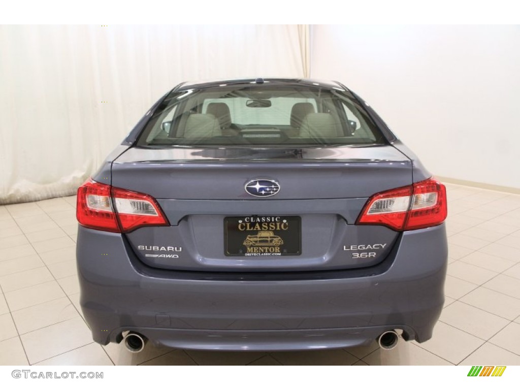 2015 Legacy 3.6R Limited - Twilight Blue Metallic / Warm Ivory photo #15
