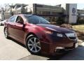 Basque Red Pearl 2012 Acura TL 3.5 Technology