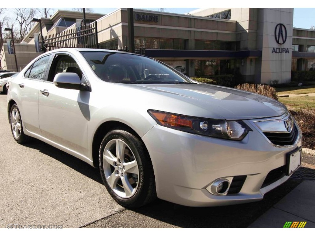 2014 TSX Sedan - Silver Moon / Ebony photo #1