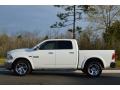 Bright White 2014 Ram 1500 Laramie Crew Cab 4x4 Exterior