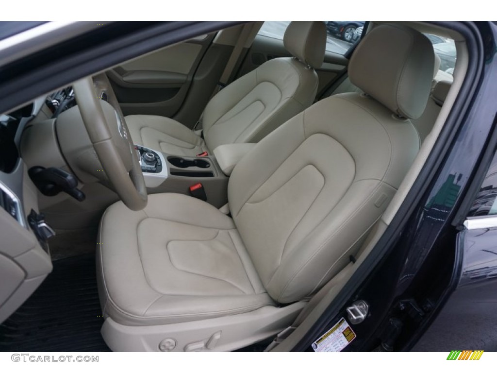 2012 Audi A4 2.0T quattro Sedan Front Seat Photo #102776165