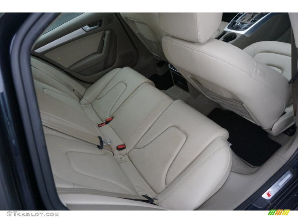 Cardamom Beige Interior 2012 Audi A4 2.0T quattro Sedan Photo #102776214