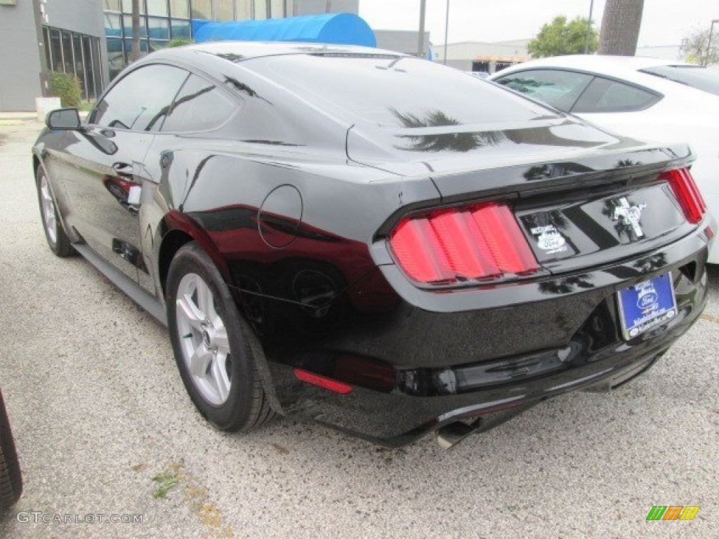 2015 Mustang V6 Coupe - Black / Ebony photo #5