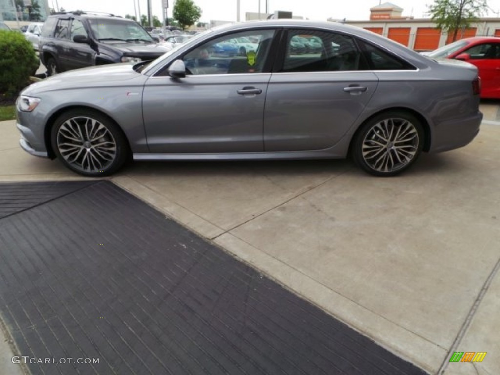 Tornado Grey Metallic 2016 Audi A6 3.0 TFSI Premium Plus quattro Exterior Photo #102776411