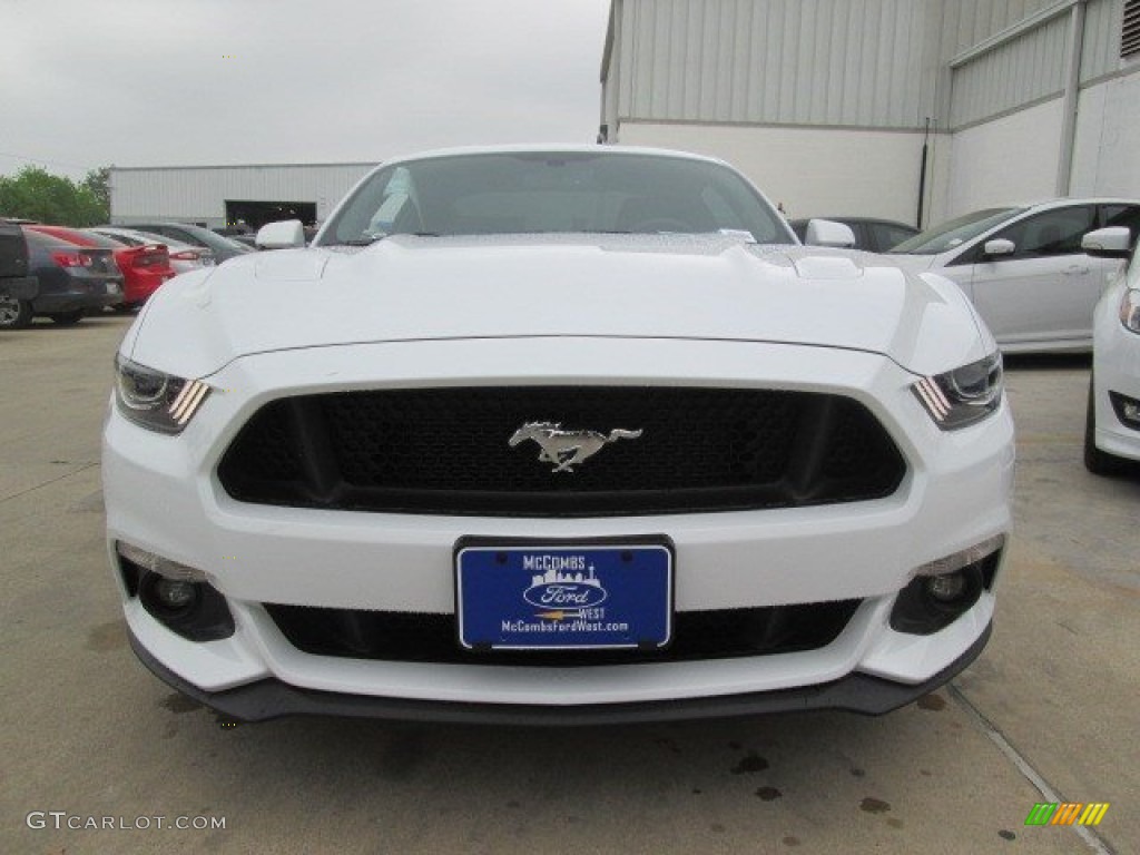 2015 Mustang GT Premium Coupe - Oxford White / Ebony photo #4