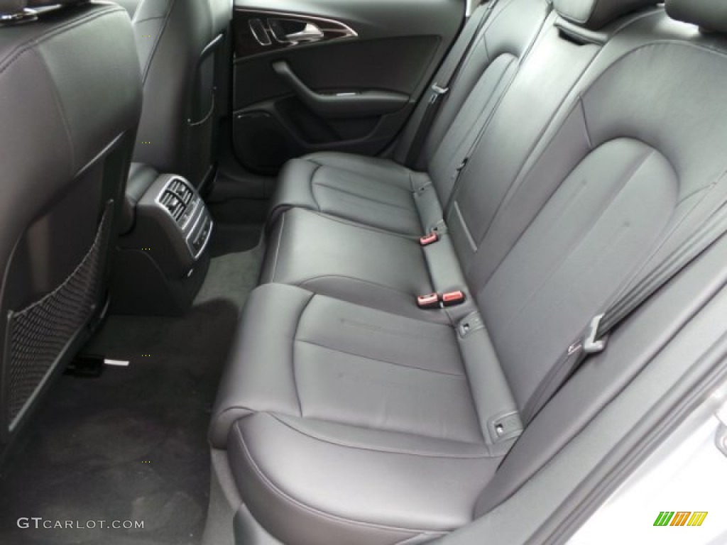 Black Interior 2016 Audi A6 3.0 TFSI Premium Plus quattro Photo #102776876