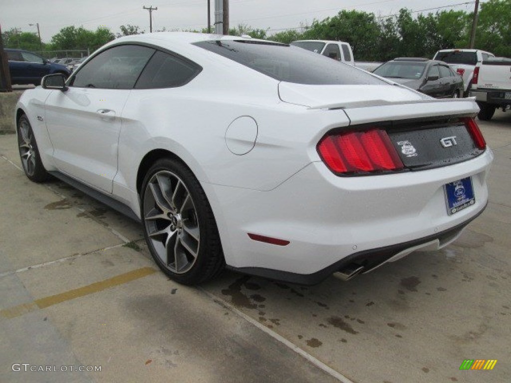 2015 Mustang GT Premium Coupe - Oxford White / Ebony photo #7