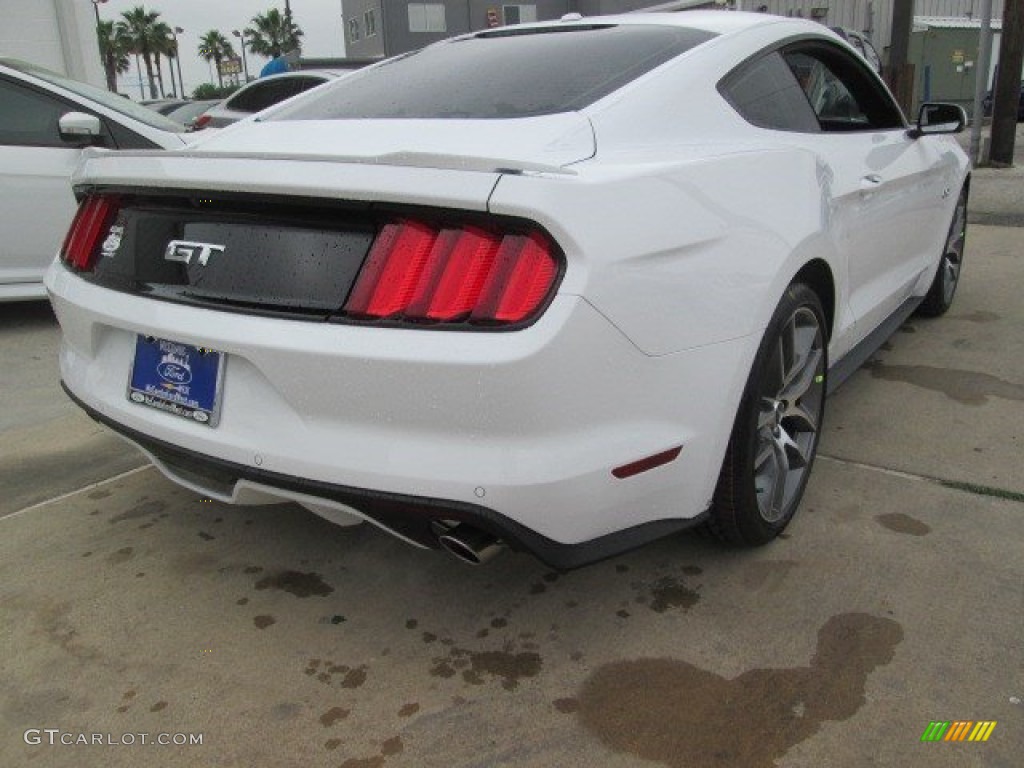2015 Mustang GT Premium Coupe - Oxford White / Ebony photo #9