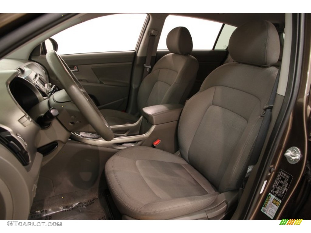 2011 Sportage LX - Sand Track / Alpine Gray photo #5