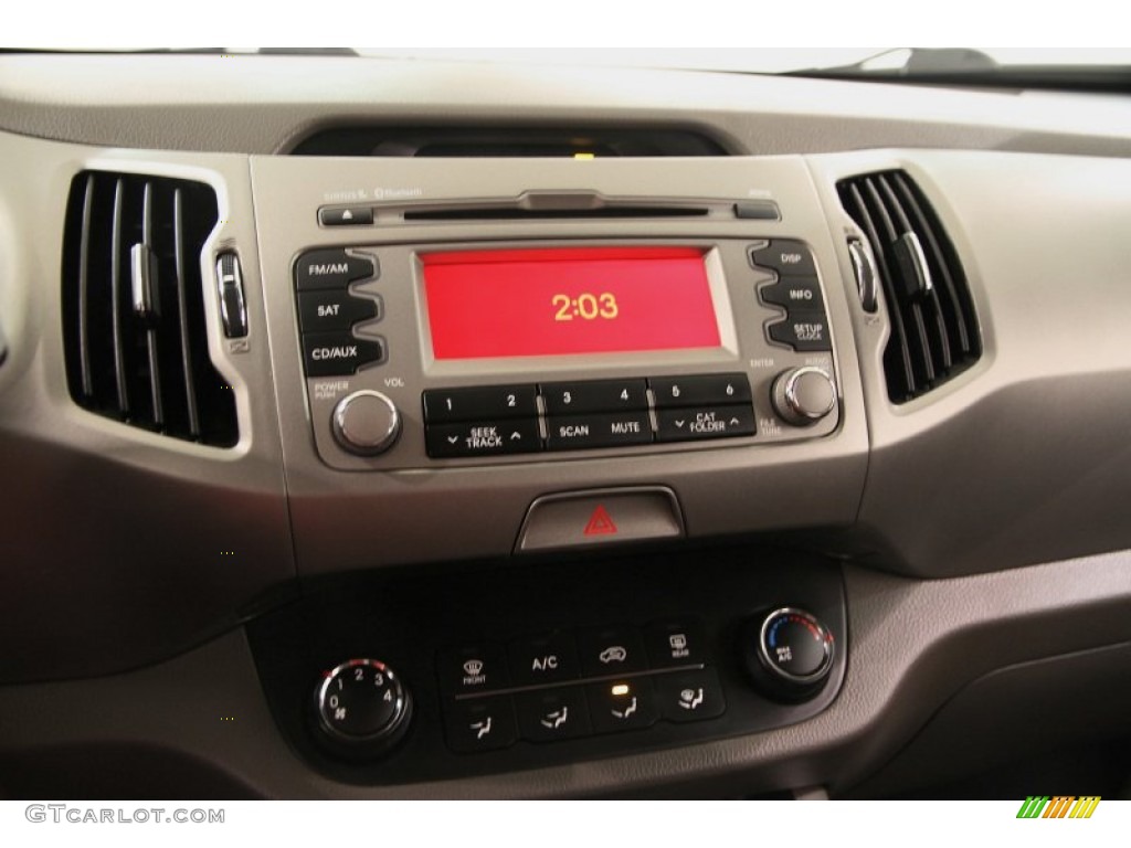 2011 Sportage LX - Sand Track / Alpine Gray photo #8