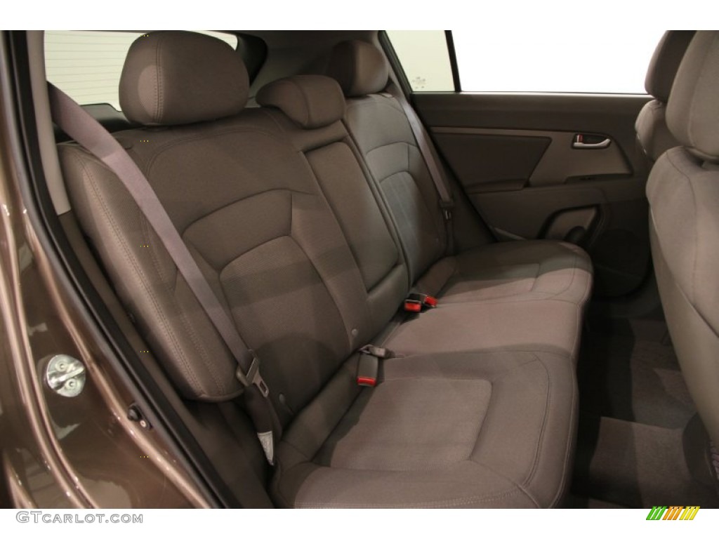 2011 Sportage LX - Sand Track / Alpine Gray photo #12