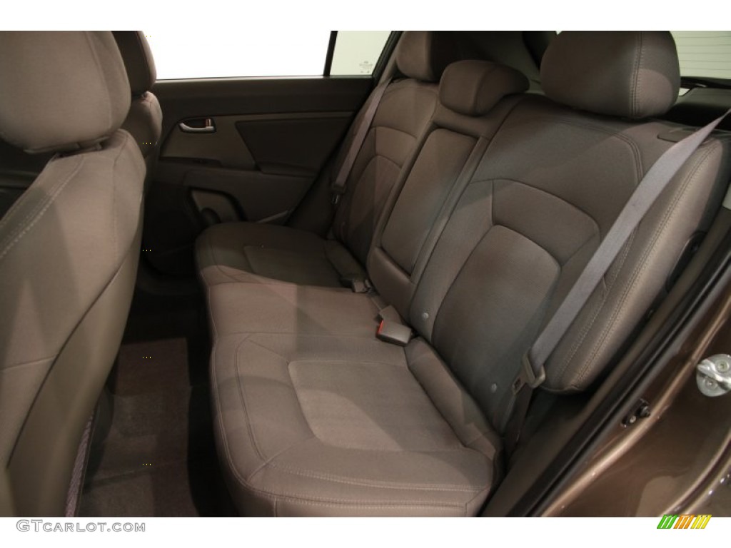 2011 Sportage LX - Sand Track / Alpine Gray photo #13