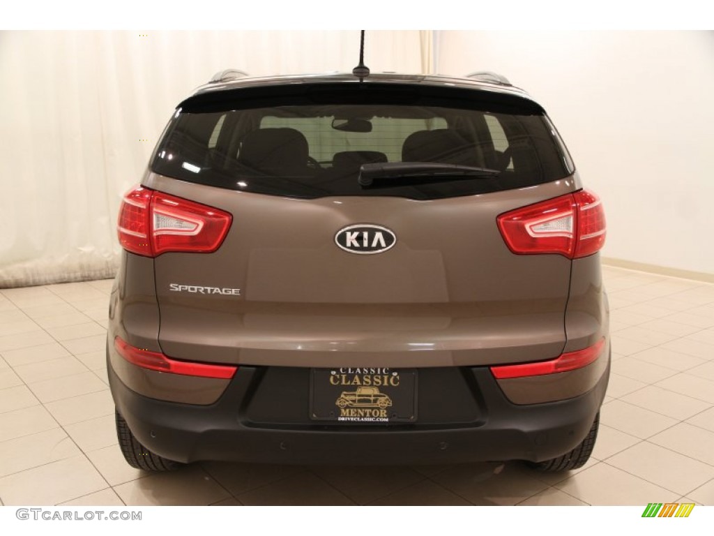 2011 Sportage LX - Sand Track / Alpine Gray photo #14