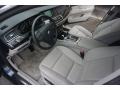 2012 BMW 5 Series Venetian Beige Interior Prime Interior Photo