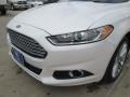 2015 White Platinum Metallic Ford Fusion SE  photo #6