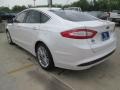 2015 White Platinum Metallic Ford Fusion SE  photo #7