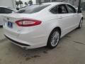 2015 White Platinum Metallic Ford Fusion SE  photo #11