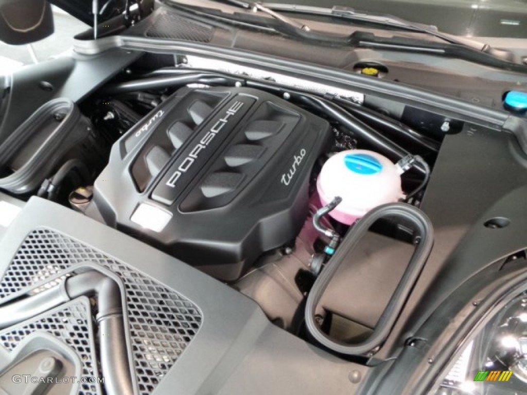 2015 Porsche Macan Turbo 3.6 Liter DFI Twin-Turbocharged DOHC 24-Valve VarioCam Plus V6 Engine Photo #102779654
