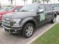 2015 Magnetic Metallic Ford F150 Platinum SuperCrew 4x4  photo #5