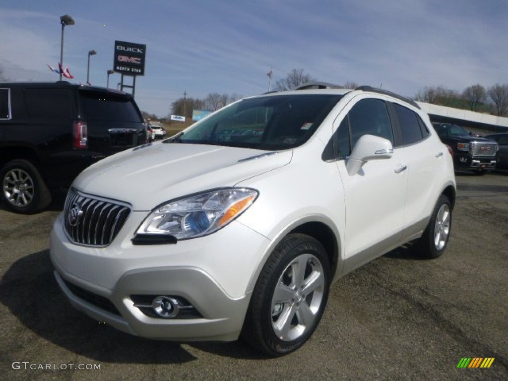 2015 White Pearl Tricoat Buick Encore Convenience