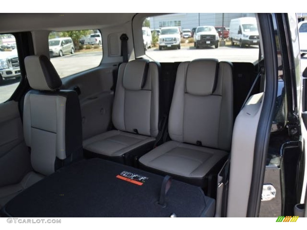 Medium Stone Interior 2014 Ford Transit Connect Titanium Wagon Photo #102781751