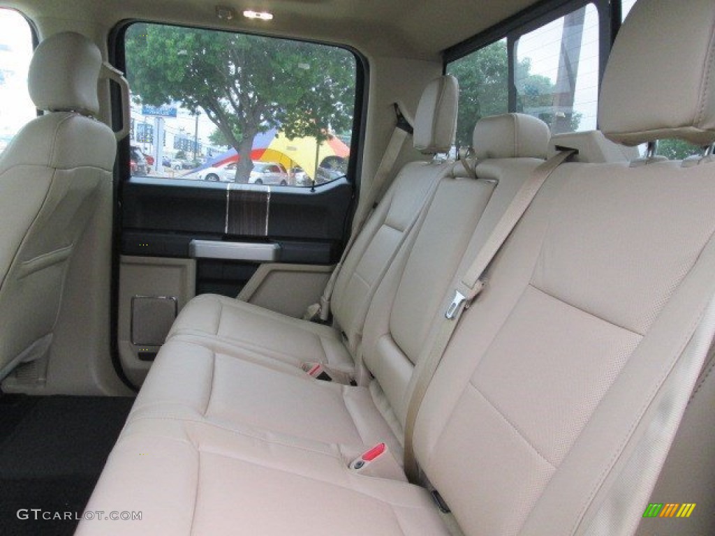 2015 Ford F150 Lariat SuperCrew Rear Seat Photo #102782190