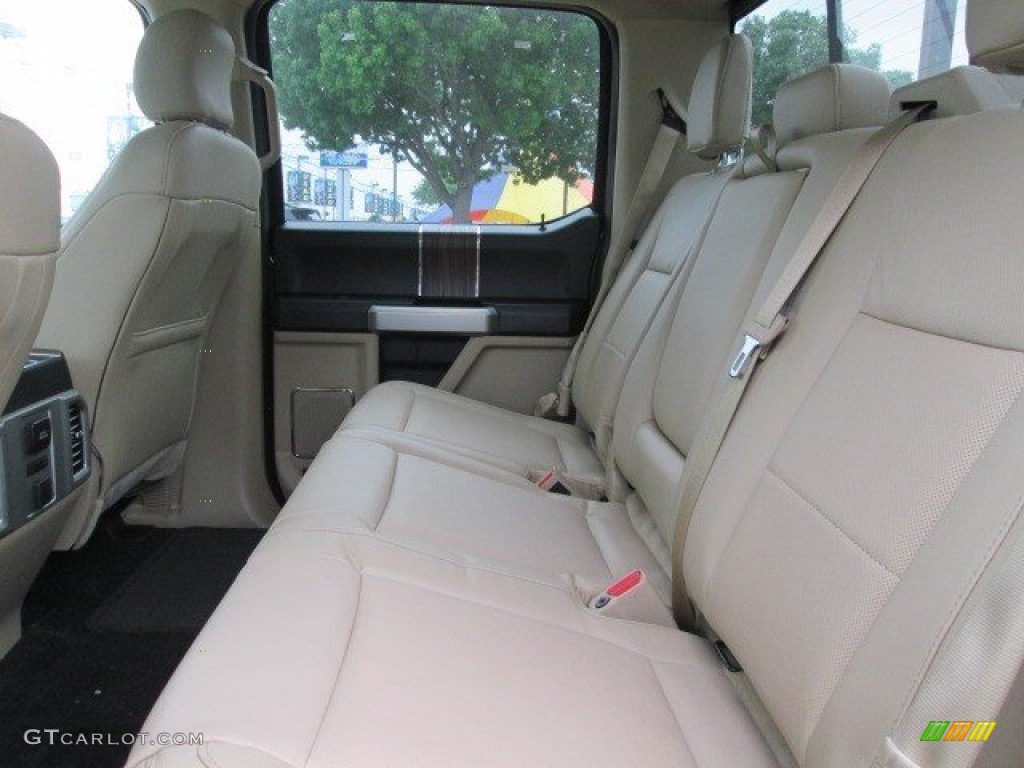 2015 Ford F150 Lariat SuperCrew Rear Seat Photo #102782225