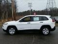 2014 Bright White Jeep Cherokee Sport  photo #12