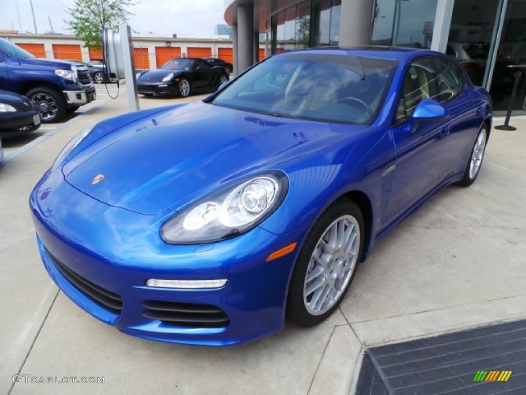 Sapphire Blue Metallic 2015 Porsche Panamera S Exterior Photo #102783545