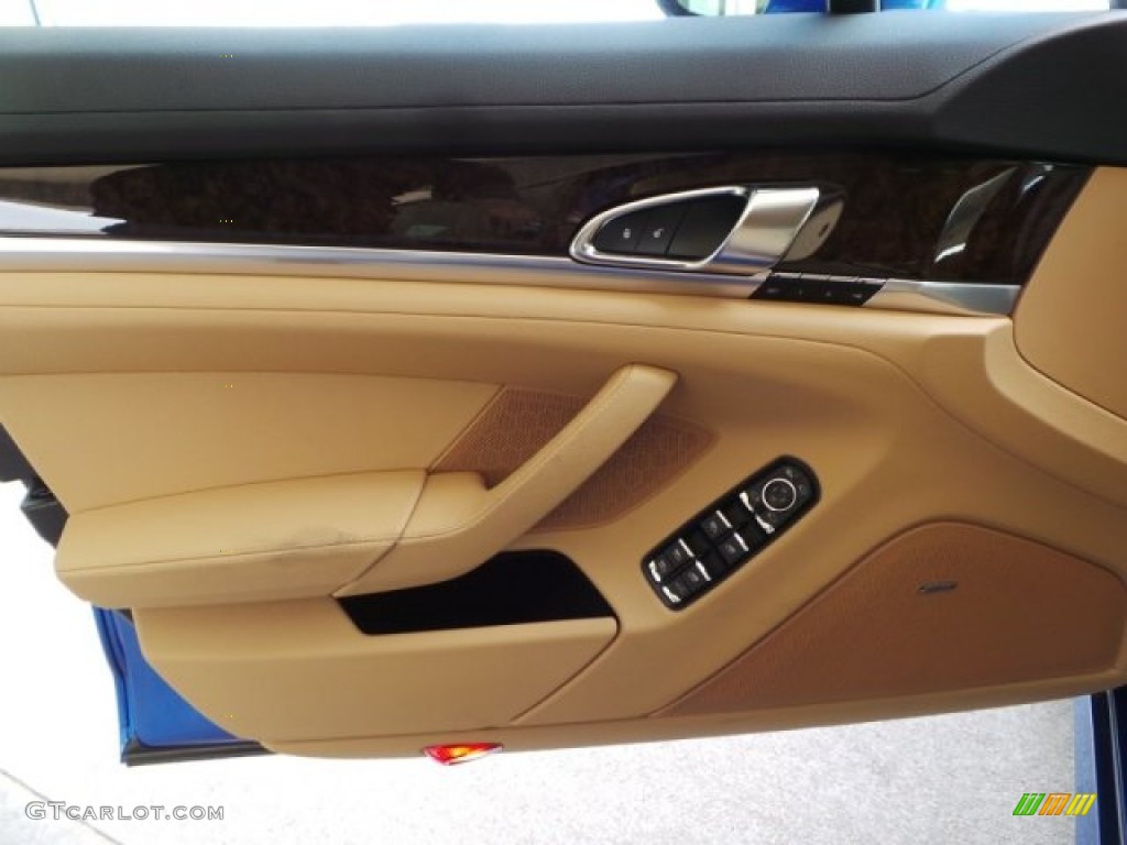 2015 Panamera S - Sapphire Blue Metallic / Black/Luxor Beige photo #10