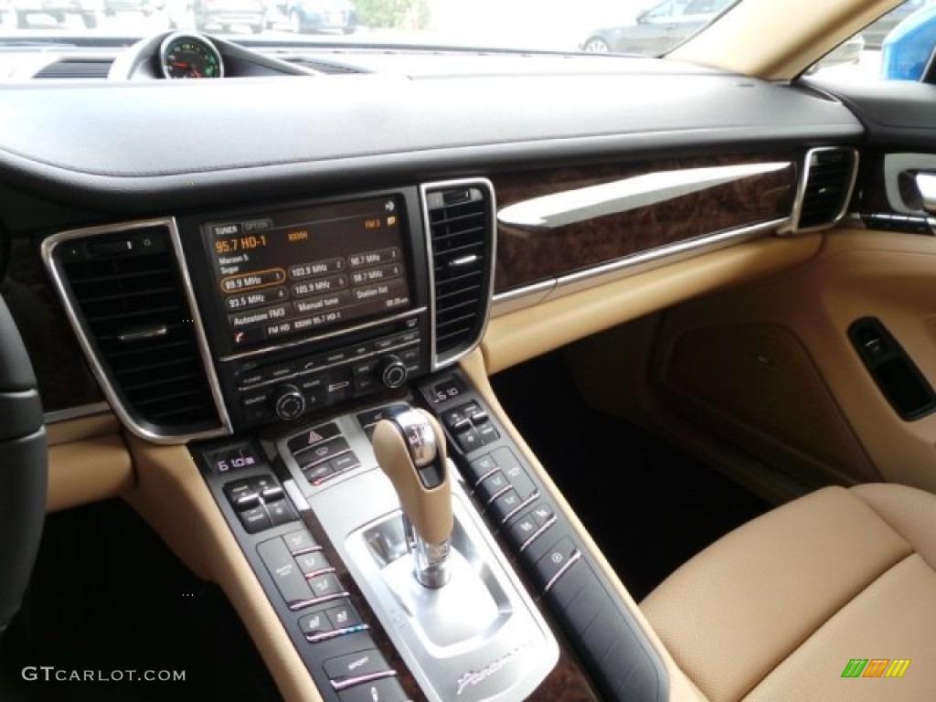 2015 Panamera S - Sapphire Blue Metallic / Black/Luxor Beige photo #14