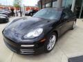 Jet Black Metallic 2015 Porsche Panamera Standard Panamera Model Exterior