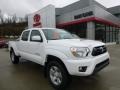 2014 Super White Toyota Tacoma V6 SR5 Double Cab 4x4  photo #1