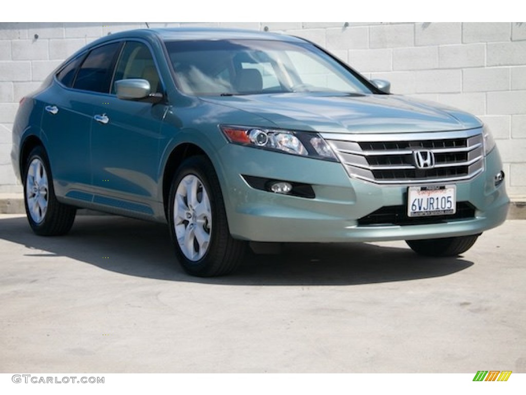 2012 Accord Crosstour EX-L - Opal Sage Metallic / Ivory photo #1