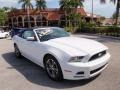 Oxford White 2014 Ford Mustang V6 Premium Convertible