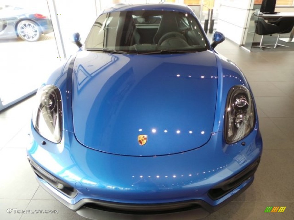 2015 Cayman GTS - Sapphire Blue Metallic / Black w/Alcantara photo #2