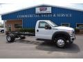 Oxford White - F550 Super Duty XLT Regular Cab Chassis Photo No. 3