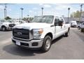 Oxford White 2015 Ford F350 Super Duty XL Crew Cab