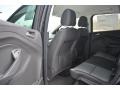 2015 Ford Escape Charcoal Black Interior Rear Seat Photo