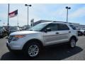 2015 Ingot Silver Ford Explorer FWD  photo #3
