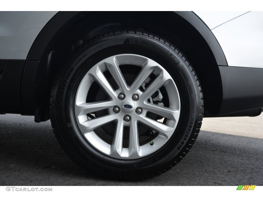 2015 Explorer FWD - Ingot Silver / Medium Light Stone photo #5