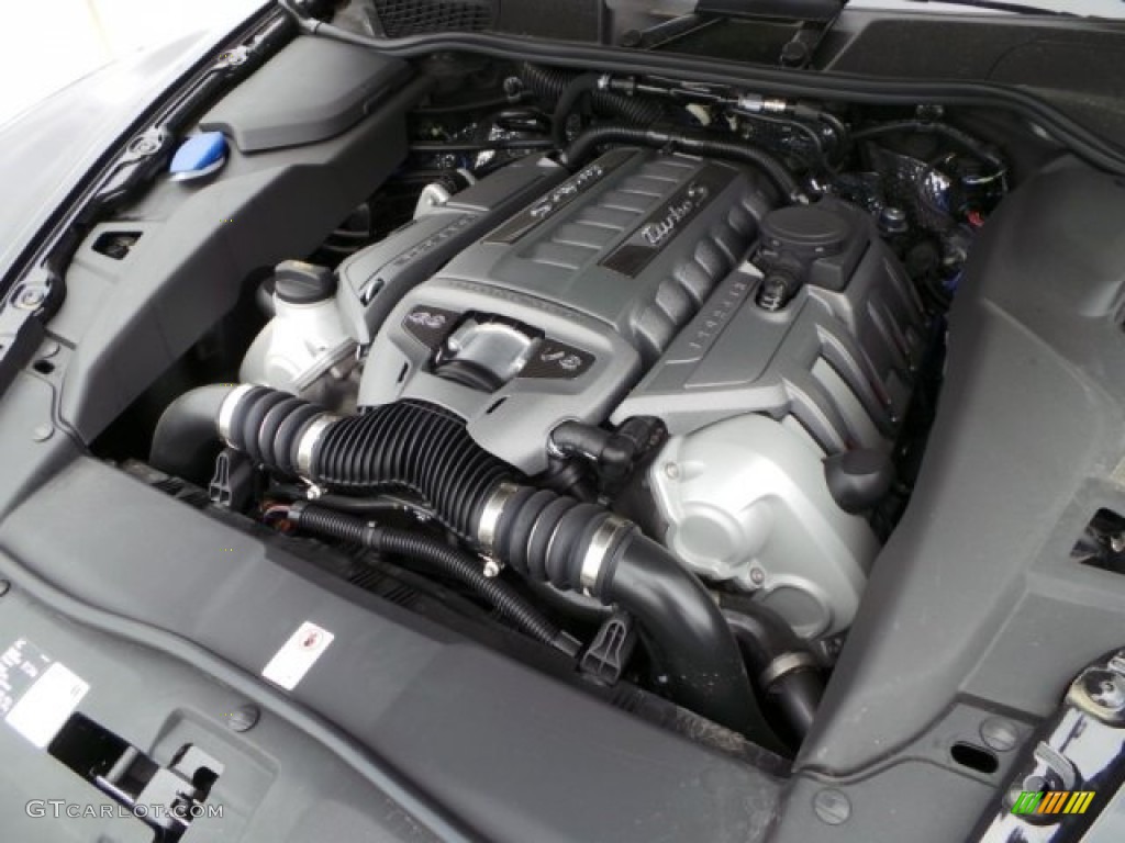 2014 Porsche Cayenne Turbo S 4.8 Liter DFI Twin-Turbocharged DOHC 32-Valve VVT V8 Engine Photo #102789470