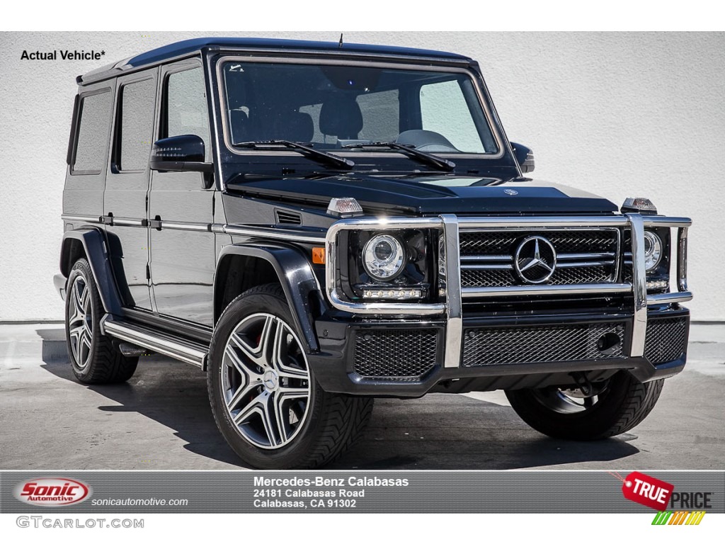 2013 G 63 AMG - Black / Black photo #1