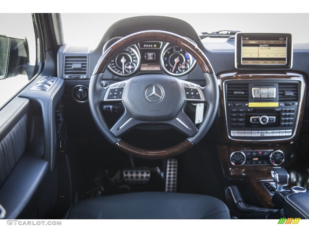 2013 Mercedes-Benz G 63 AMG Black Dashboard Photo #102791039