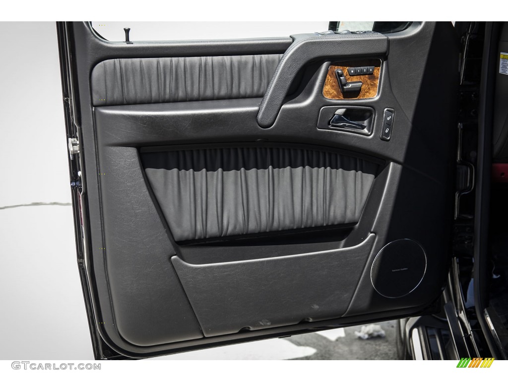 2013 Mercedes-Benz G 63 AMG Black Door Panel Photo #102791219