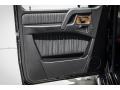2013 Mercedes-Benz G Black Interior Door Panel Photo