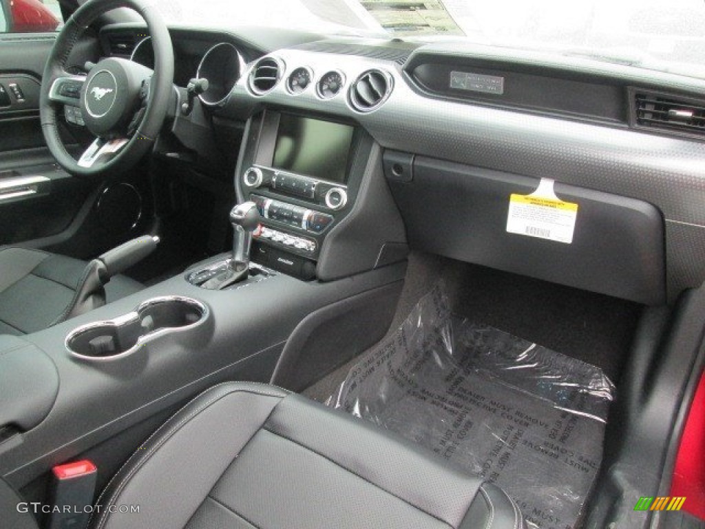 2015 Mustang EcoBoost Premium Coupe - Ruby Red Metallic / Ebony photo #8