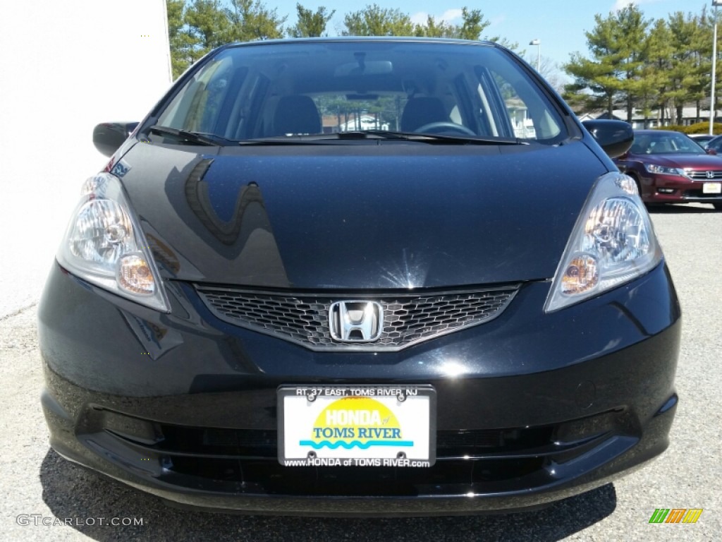 2013 Fit  - Crystal Black Pearl / Gray photo #2