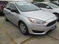 2015 Ingot Silver Metallic Ford Focus S Sedan  photo #1